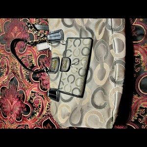 Coach purse and wallet